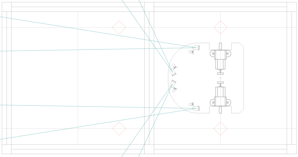 Micromouse Sensor Positioning